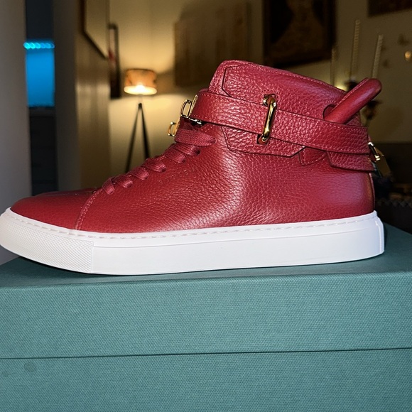 Brand new Buscemi 100MM in red. Size 41 (US 8) - Picture 6 of 7